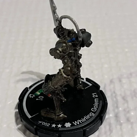Mage Knight Limited Edition Shazardek Lancers Whirling Golem Figure - Picture 2 of 6